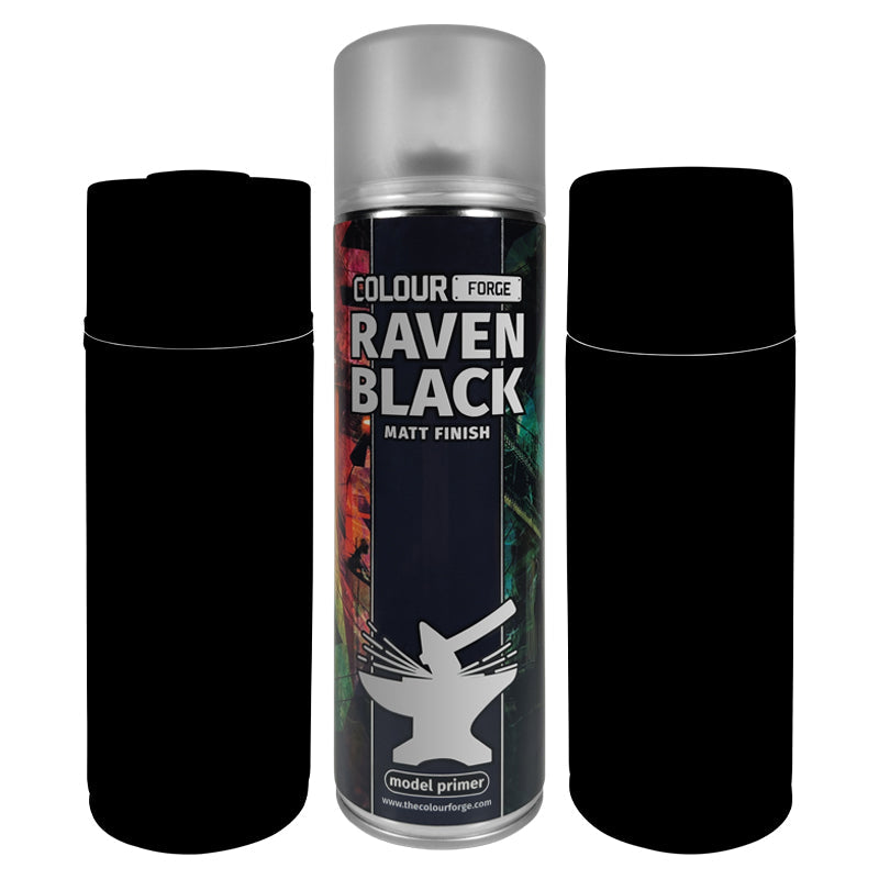 Colour Forge Spray: Raven Black