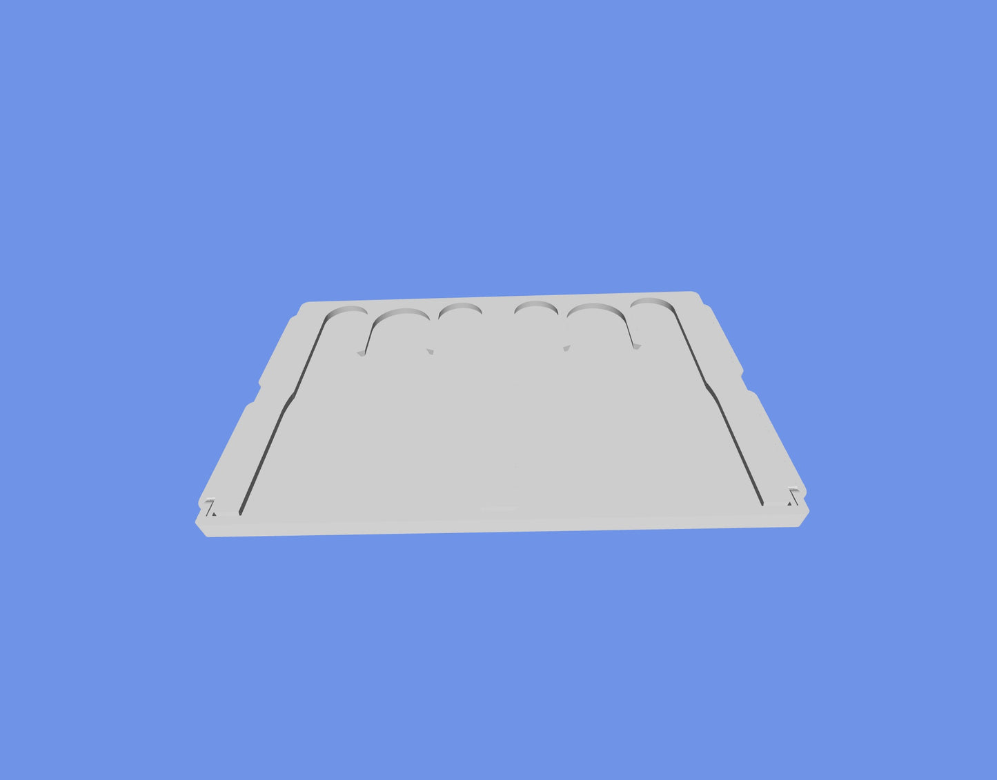 Games Workshop 25, 32 & 90mm Round Combo Tray