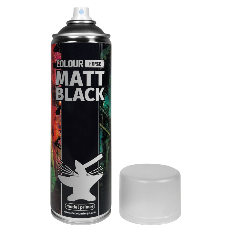 Colour Forge Spray: Matte Black