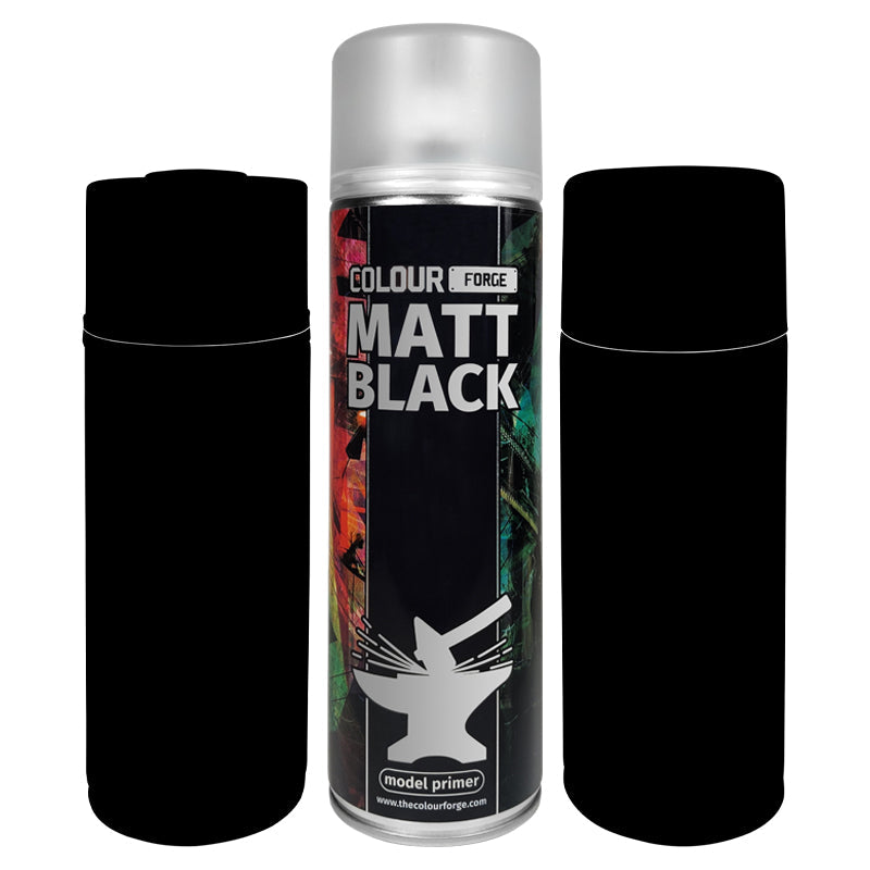Colour Forge Spray: Matte Black