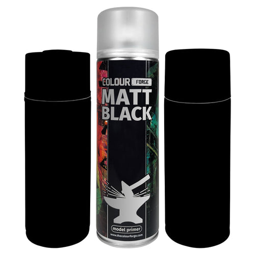 Colour Forge Spray: Matte Black