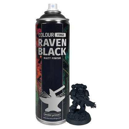 Colour Forge Spray: Raven Black