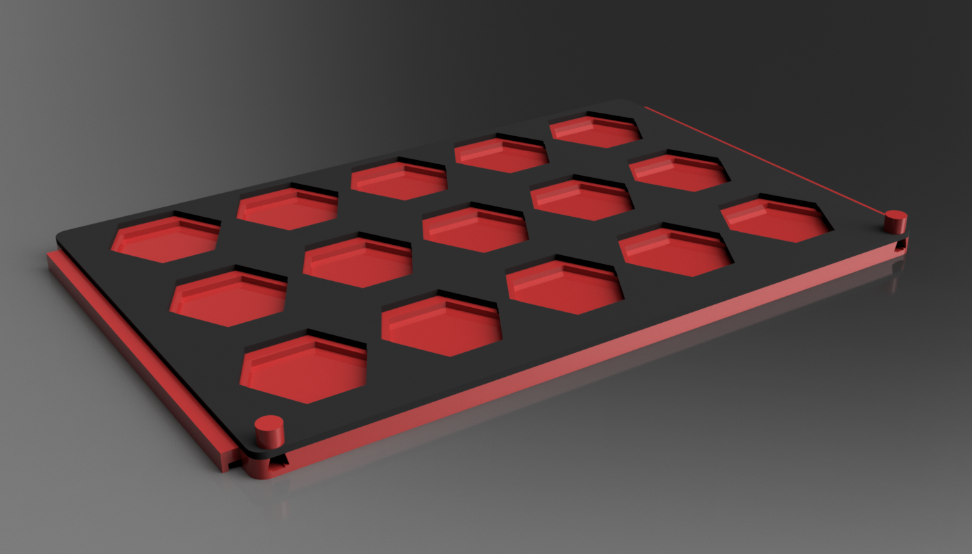 BattleTech Locking Tray