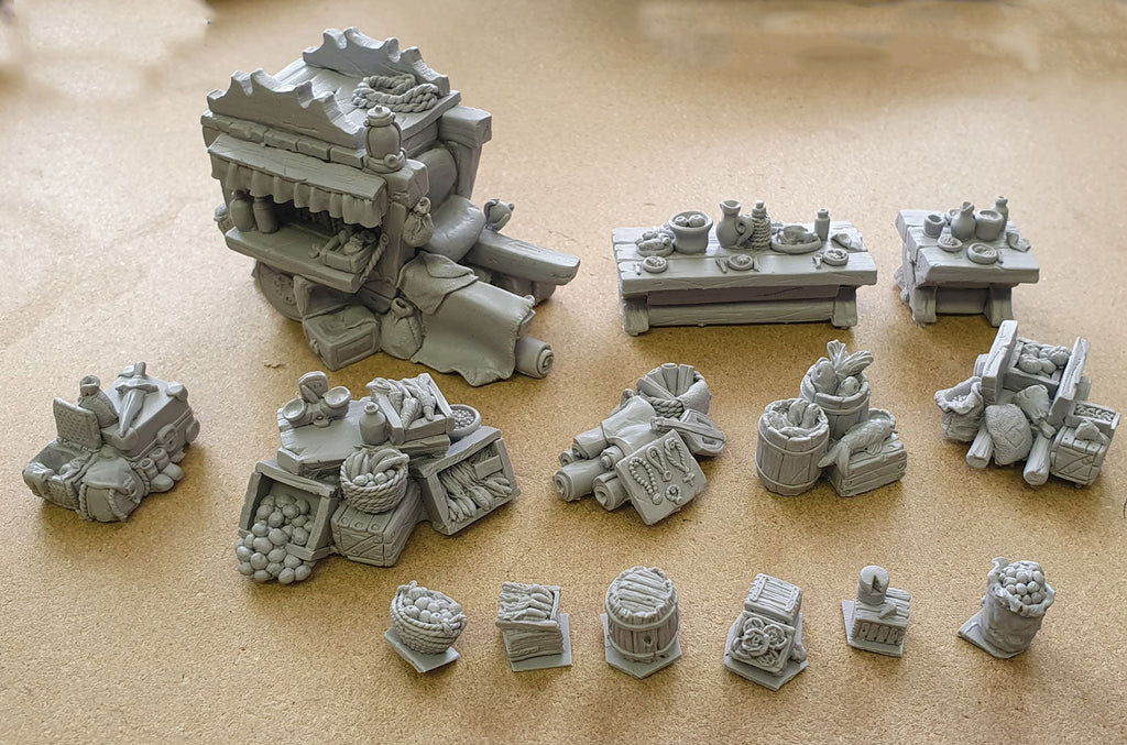 Machburg Market Scatter Terrain